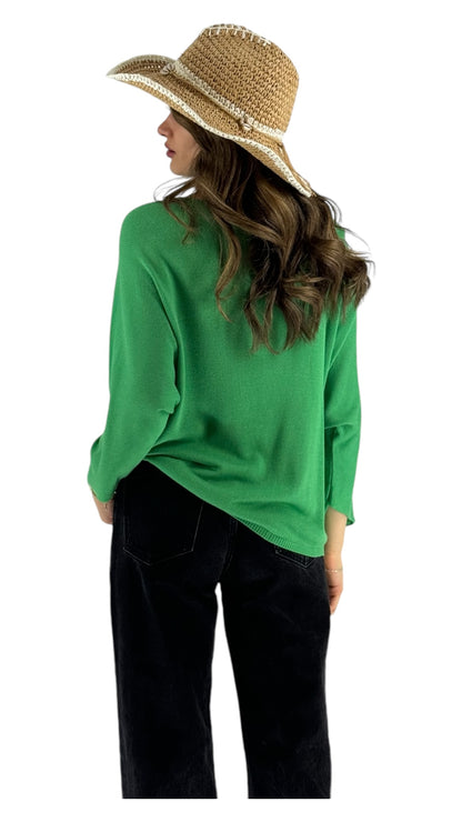 Verge green sweater