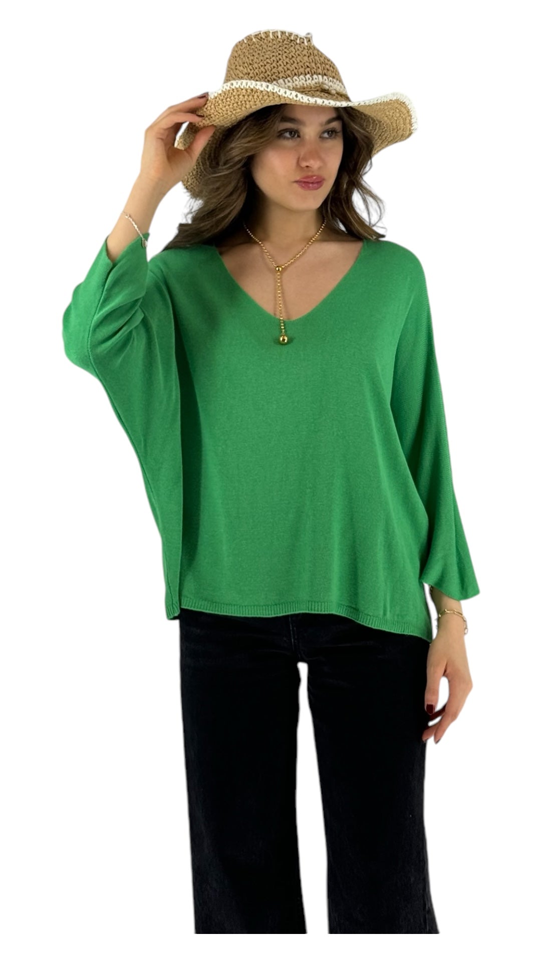 Verge green sweater