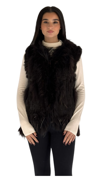 Theon brown vest