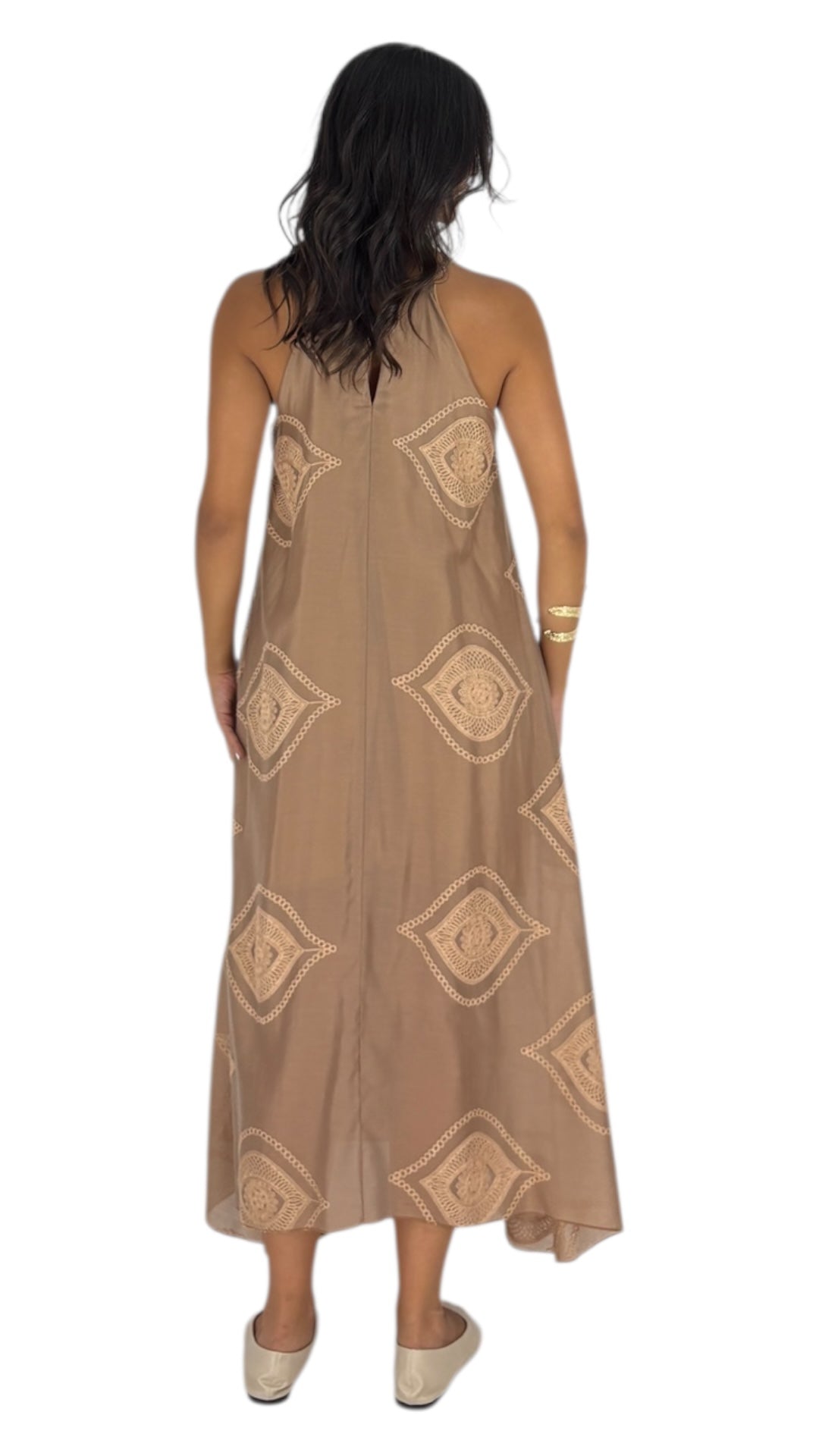 Julia Camel Dress