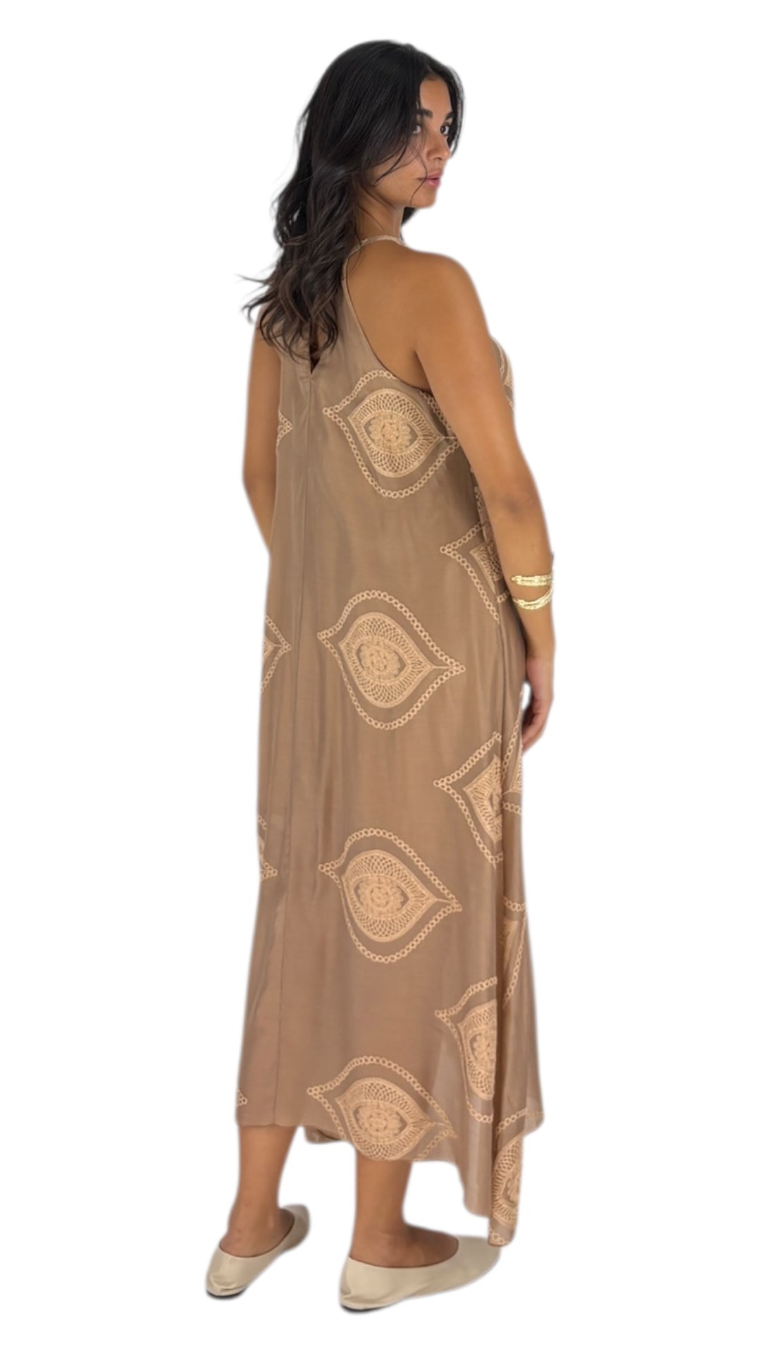 Julia Camel Dress