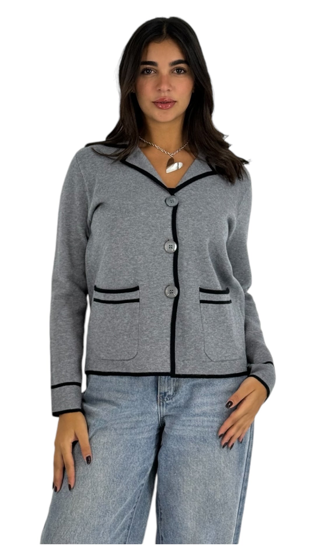 Erick grey cardigan