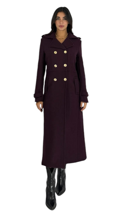 Arnit dark violet coat