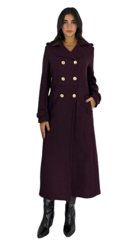 Arnit dark violet coat