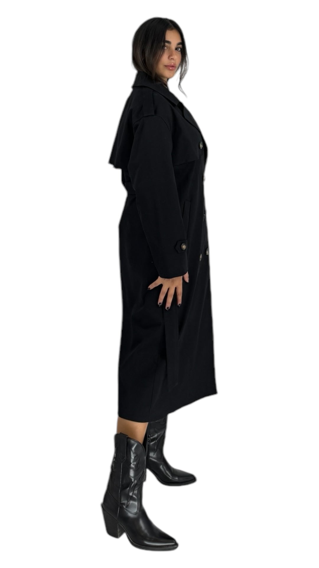 Alder black coat