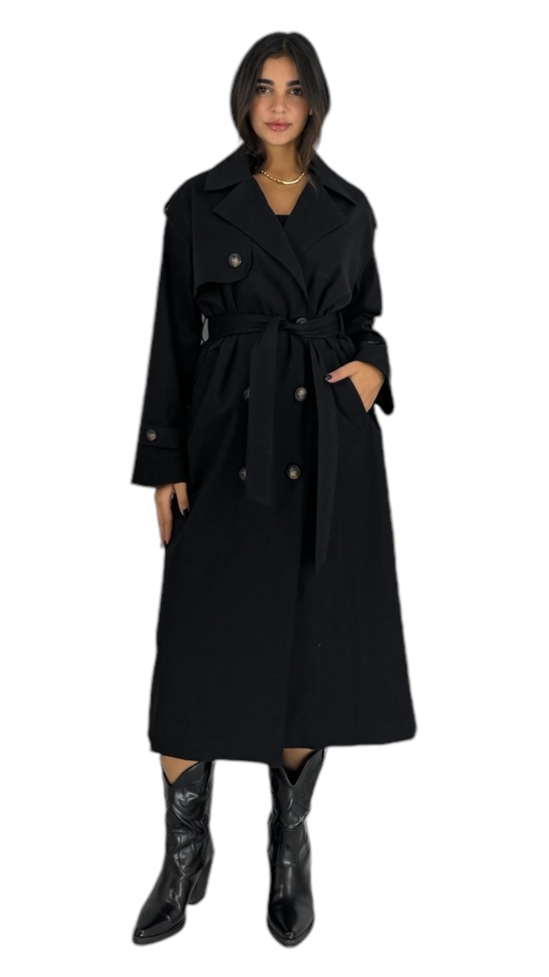 Alder black coat