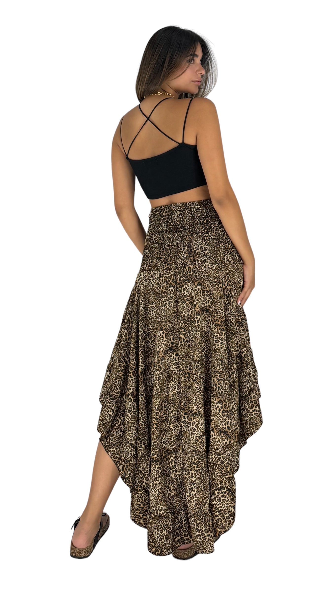 Rex tiger print skirt