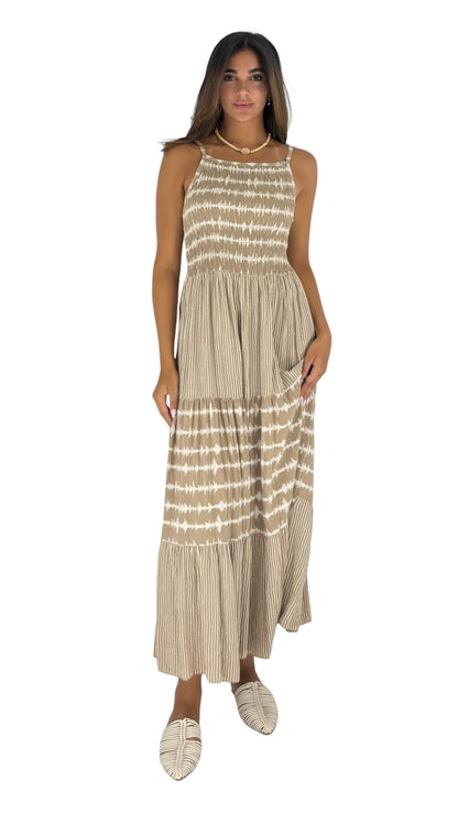 Saige beige dress