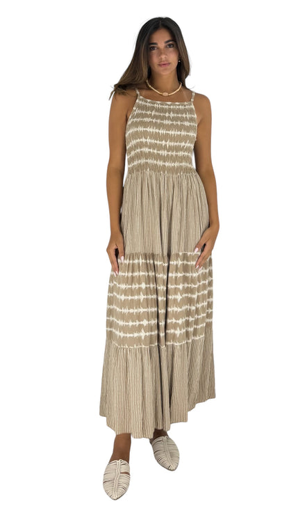 Saige beige dress