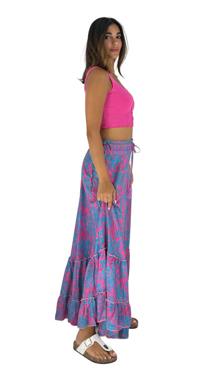 Linor hot pink skirt