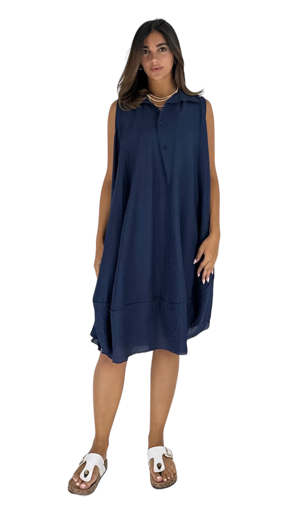 Bria navy dress