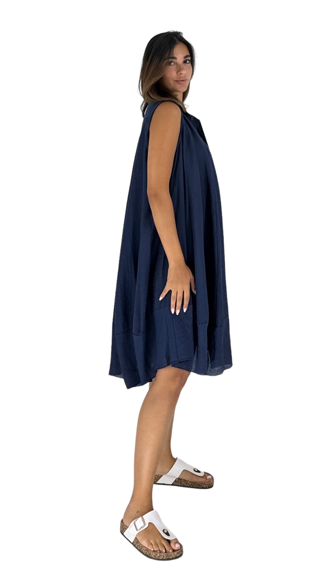 Bria navy dress