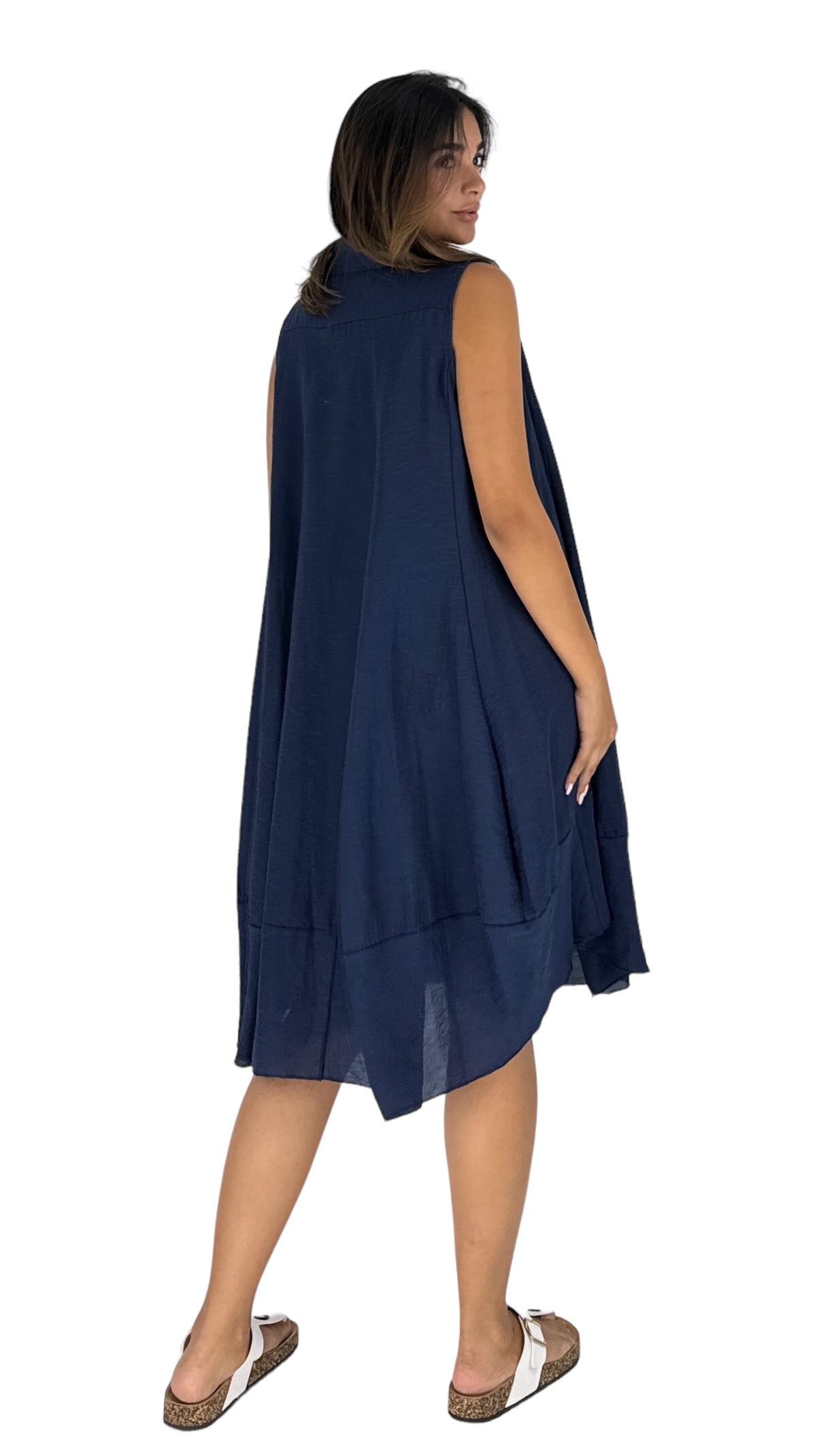 Bria navy dress