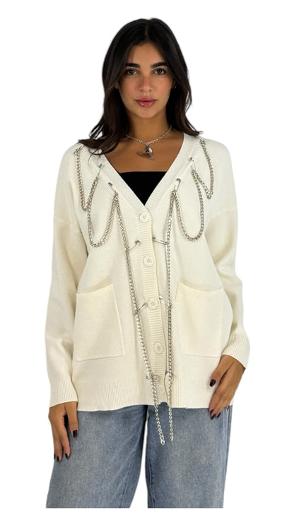 Lyra offwhite cardigan