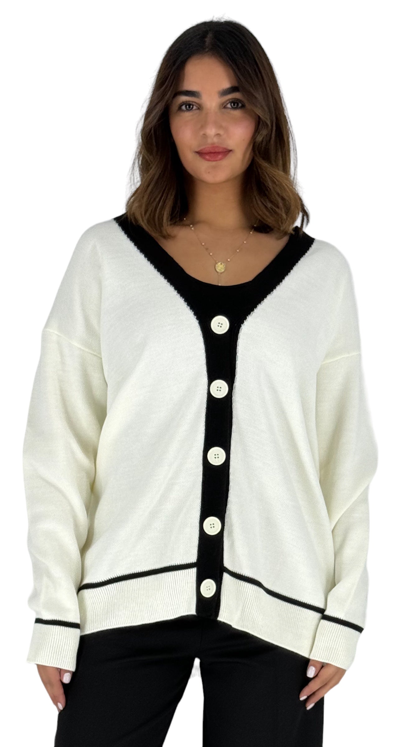 Sophia White Cardigan