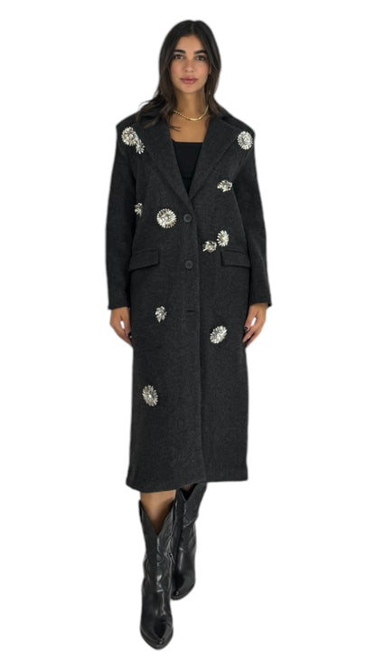 Zerah black coat