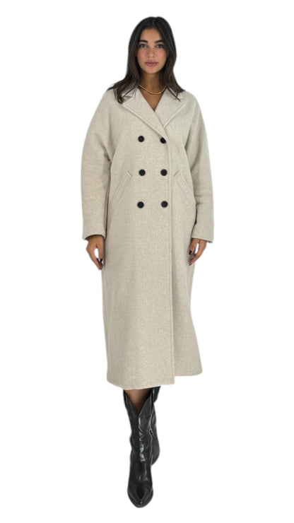 Yalanda beige coat