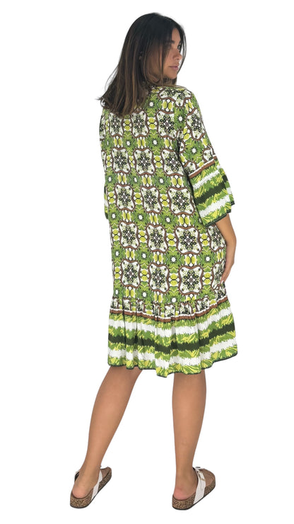 Ryska green dress