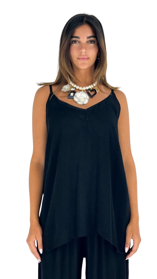 Delta black camisole