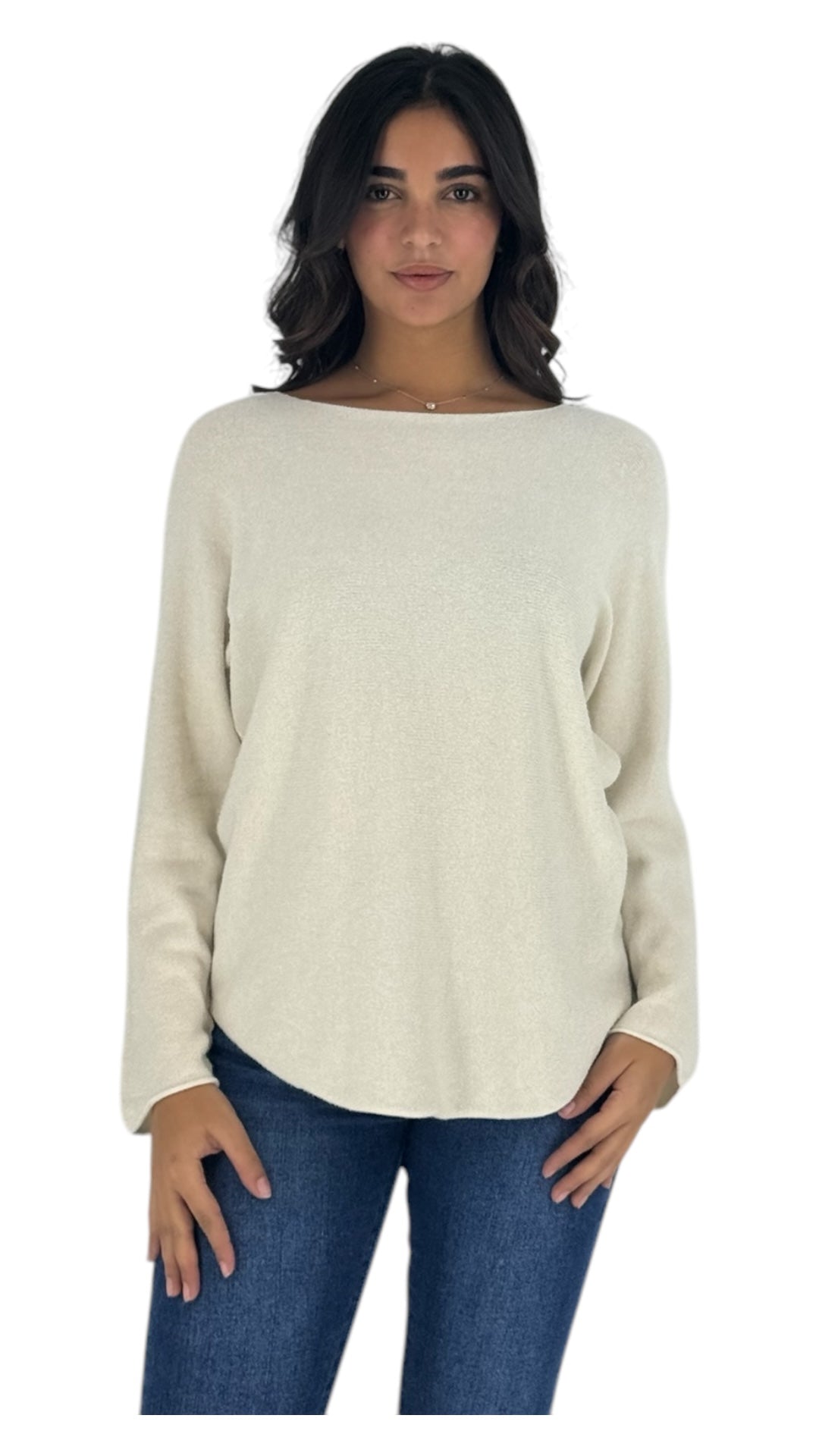 Palmer cream sweater