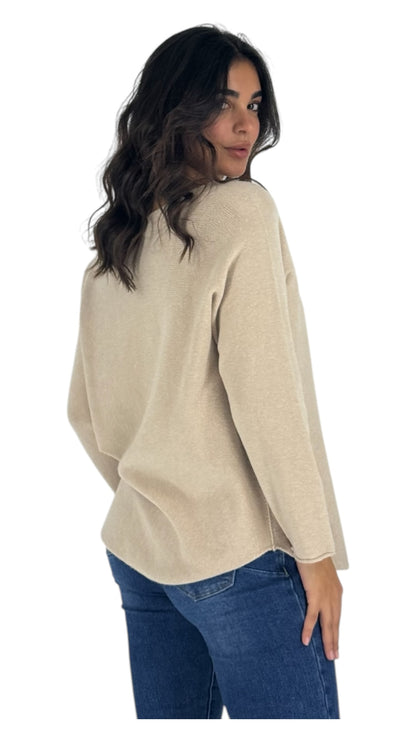 Palmer beige sweater