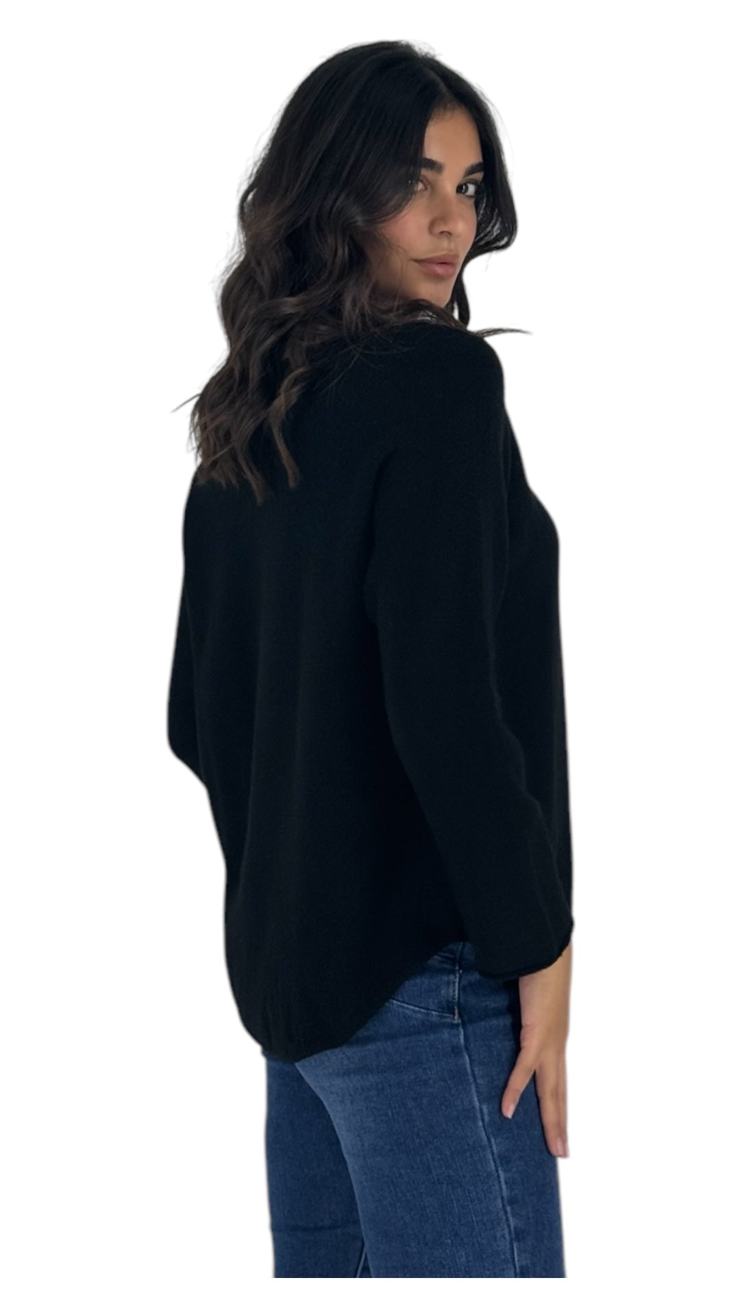 Palmer black sweater