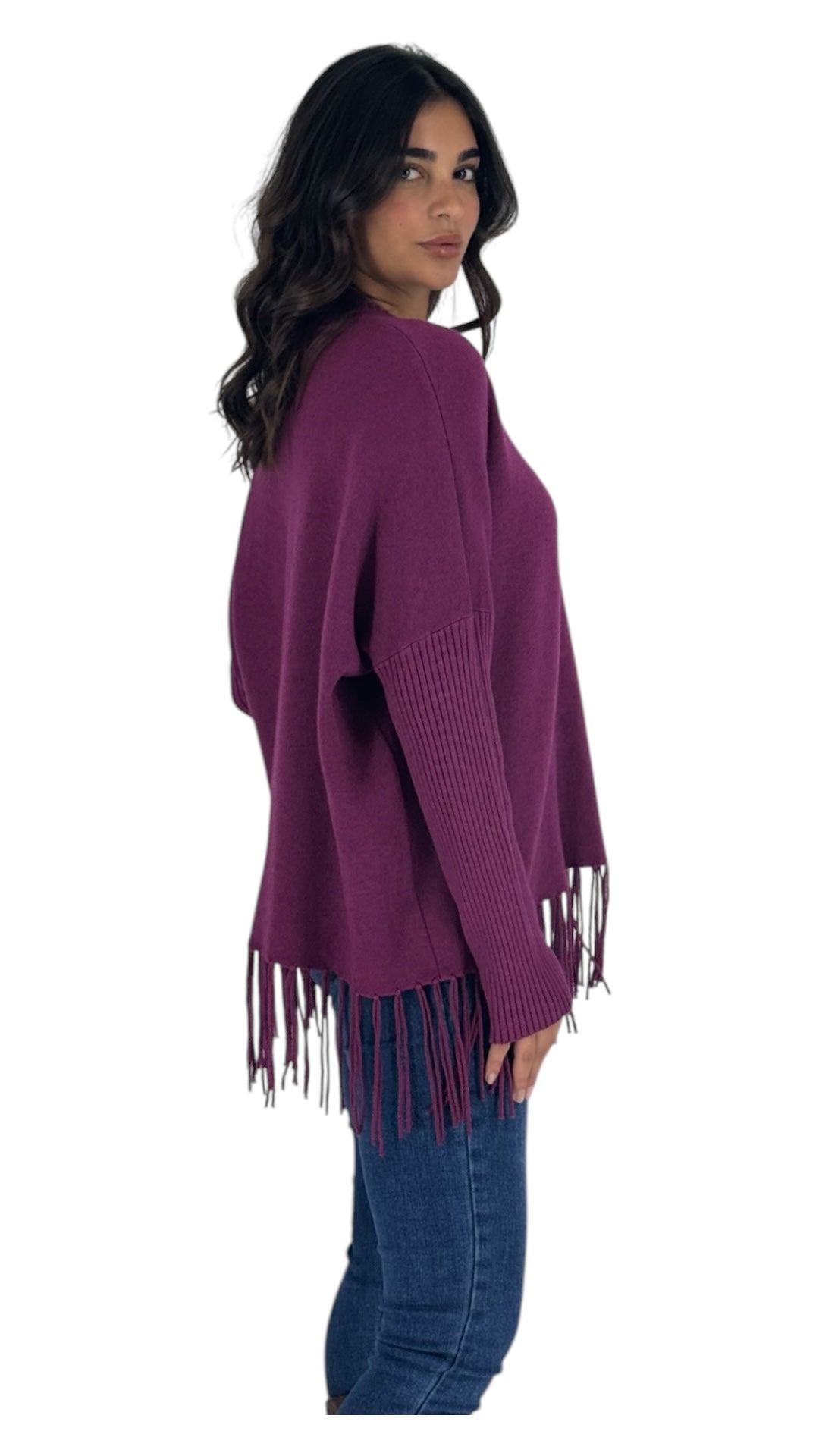 Ceci grape sweater