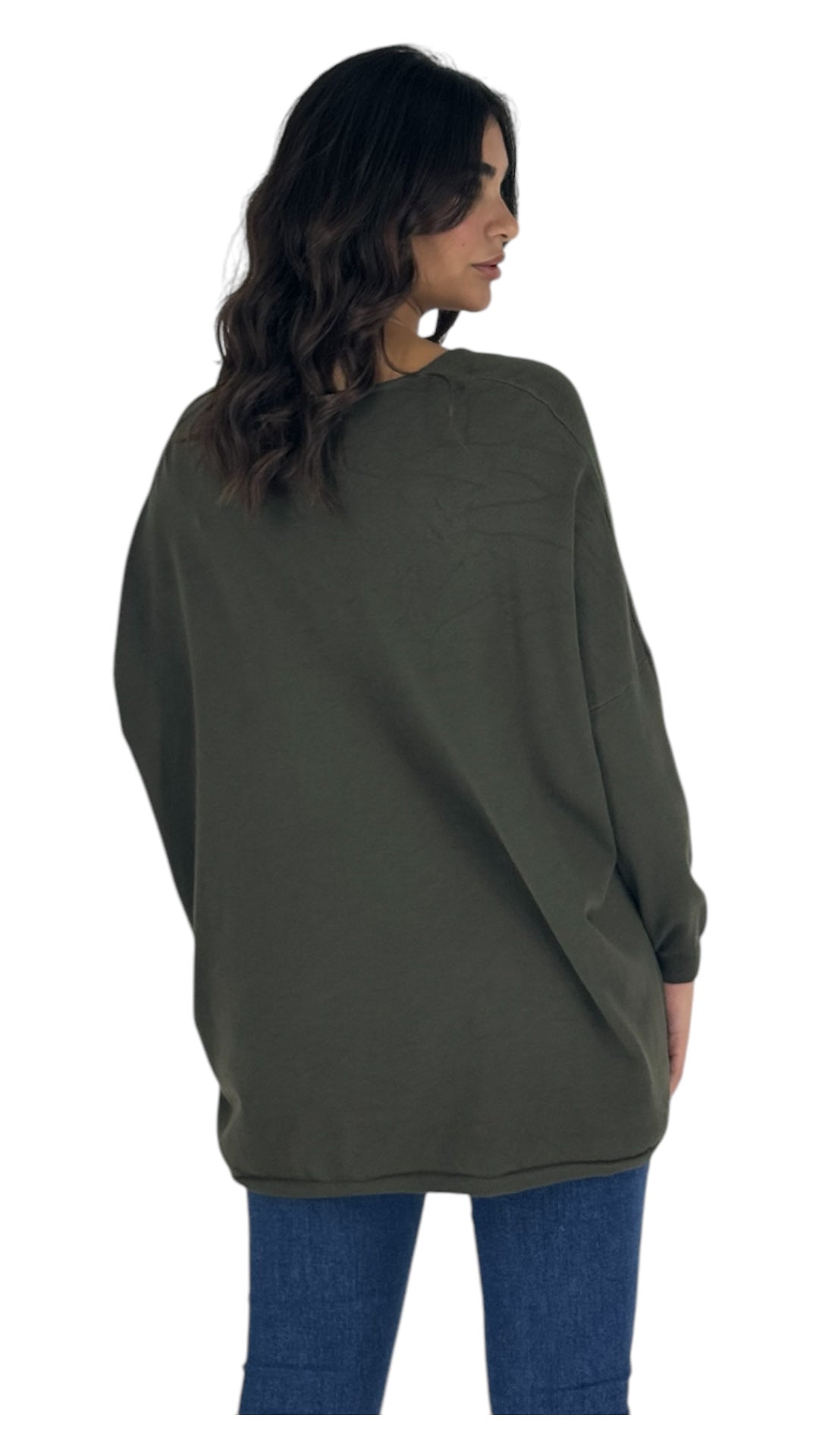 Laurel khaki sweater