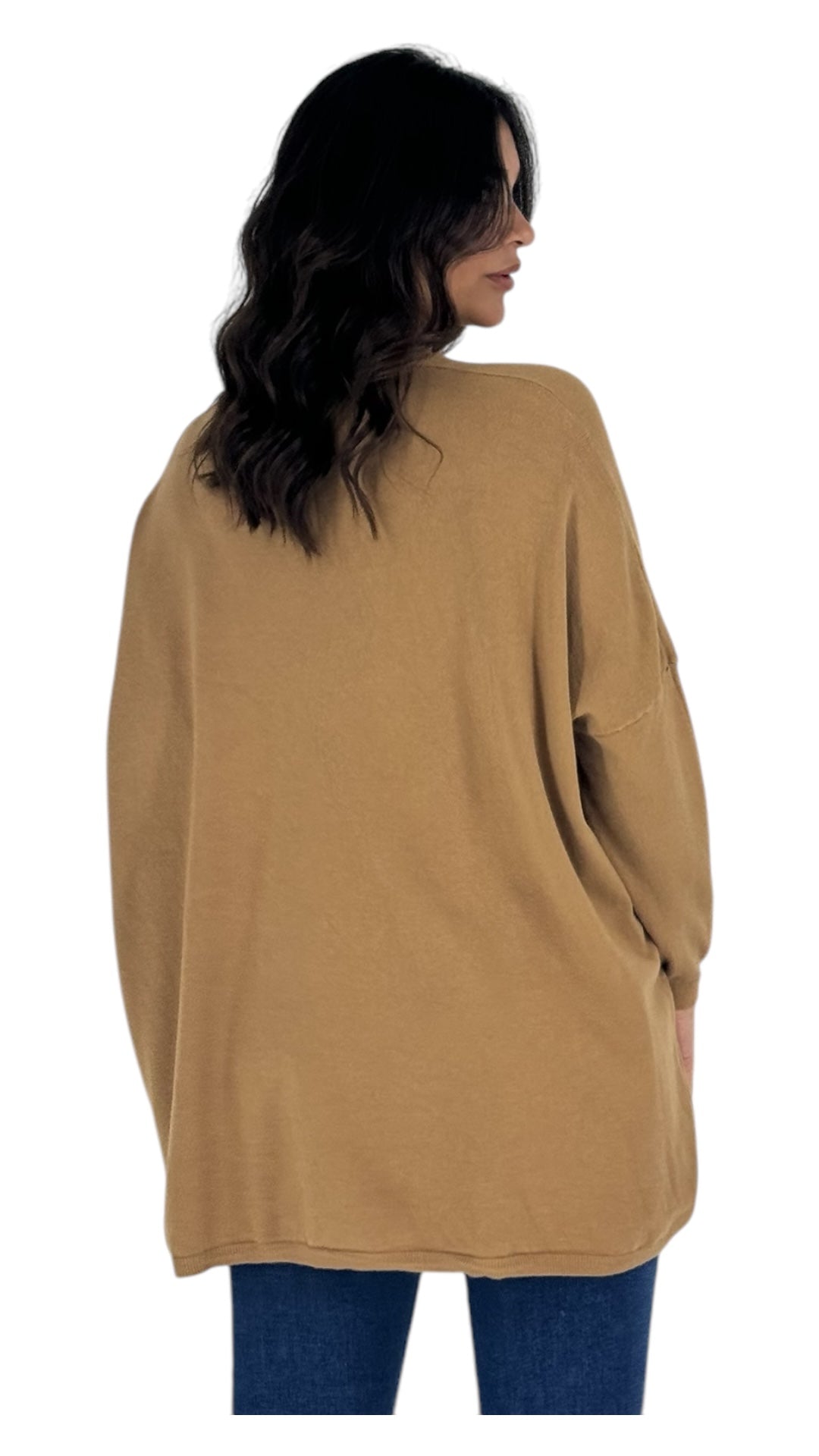 Laurel camel sweater