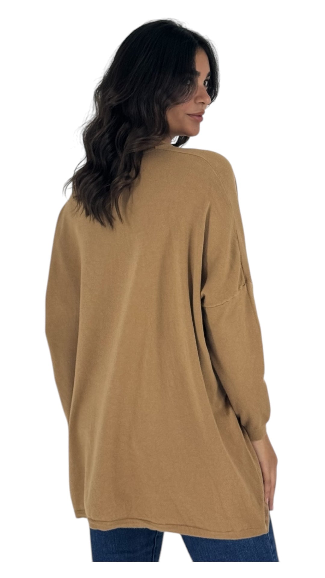 Laurel camel sweater