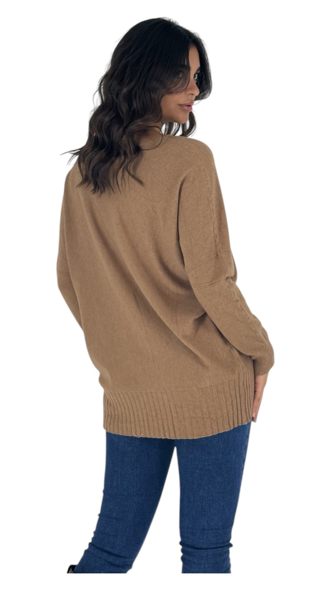 Winnie camel sweater