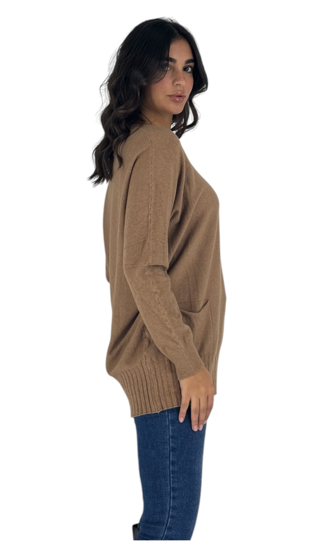 Winnie camel sweater