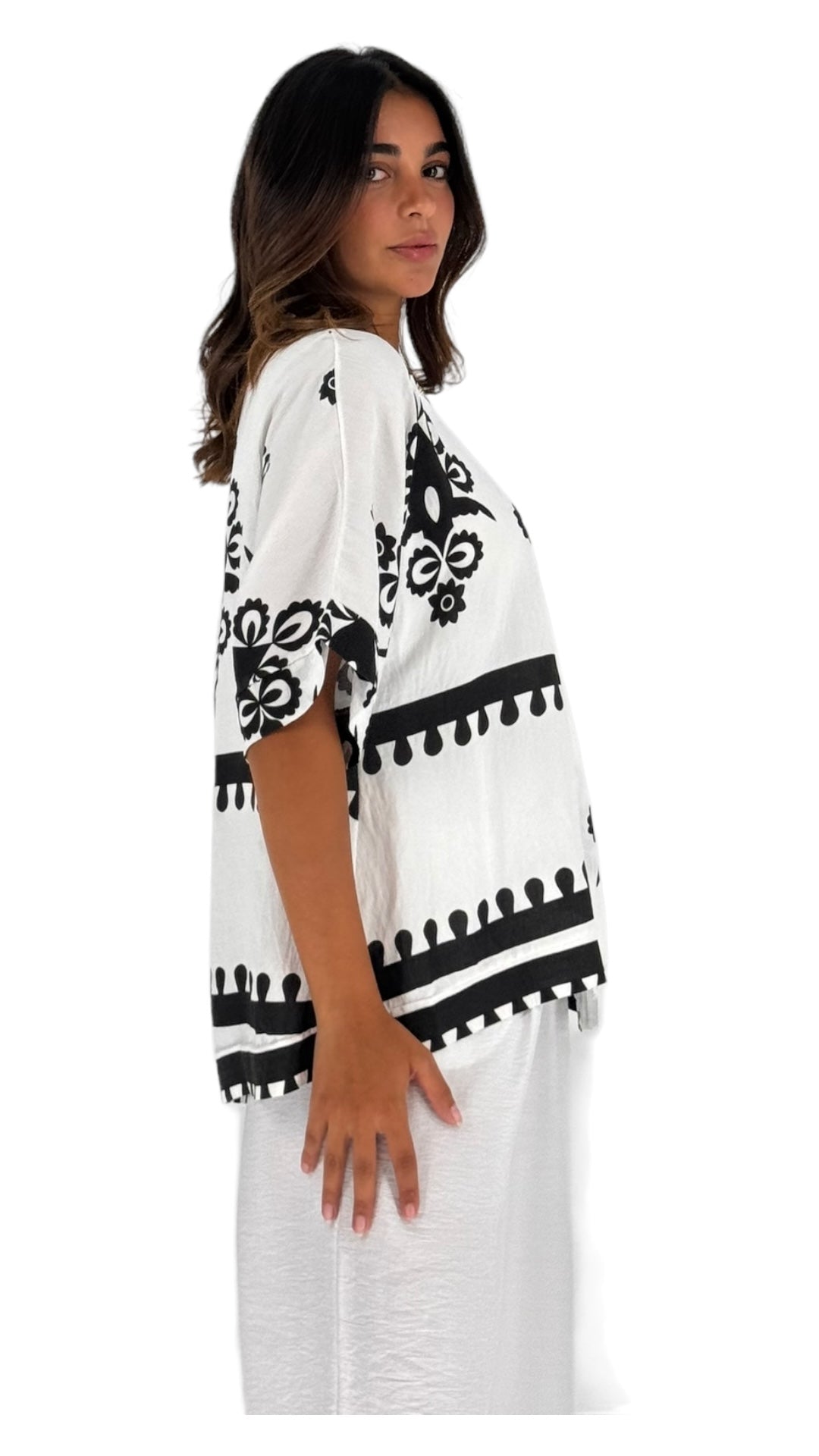 Inara white cardigan