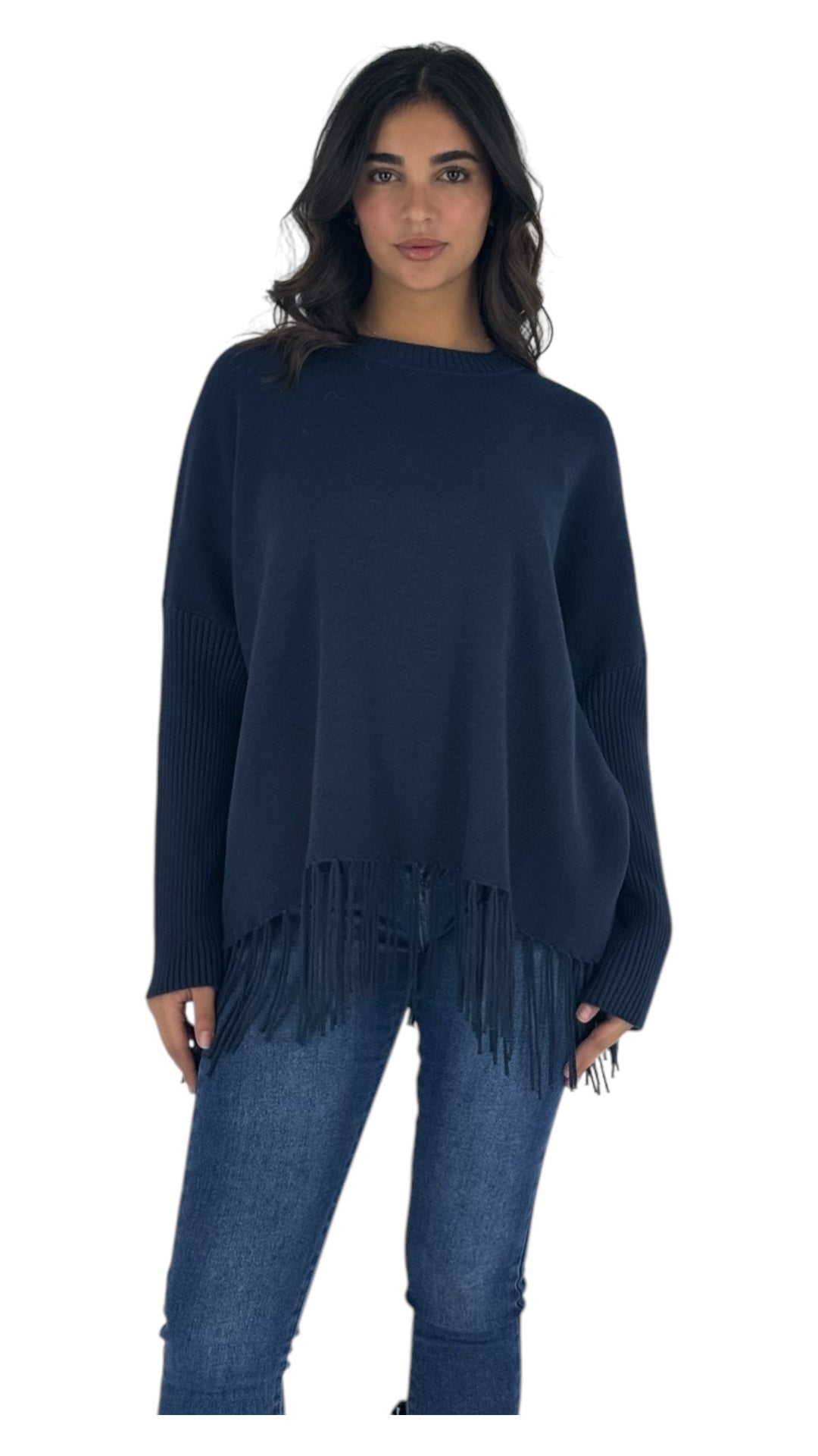 Ceci navy sweater