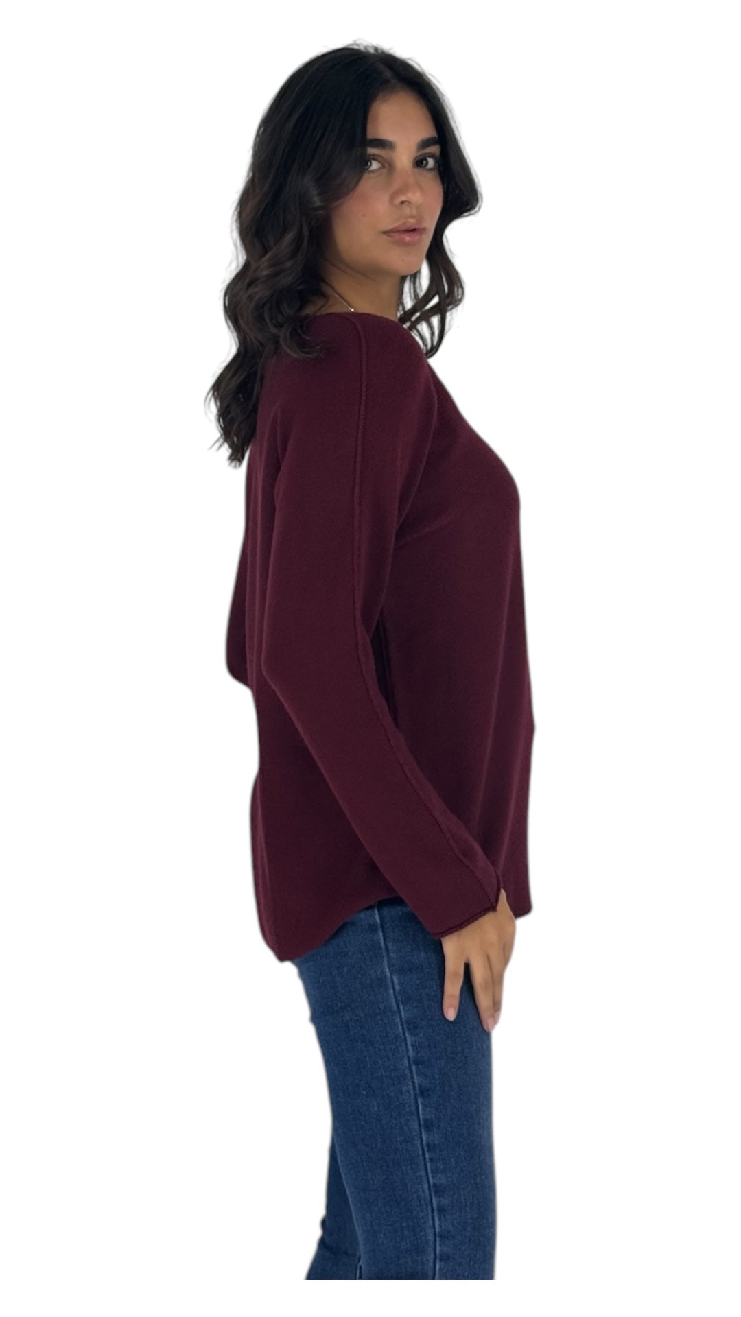 Telo Bordeaux sweater