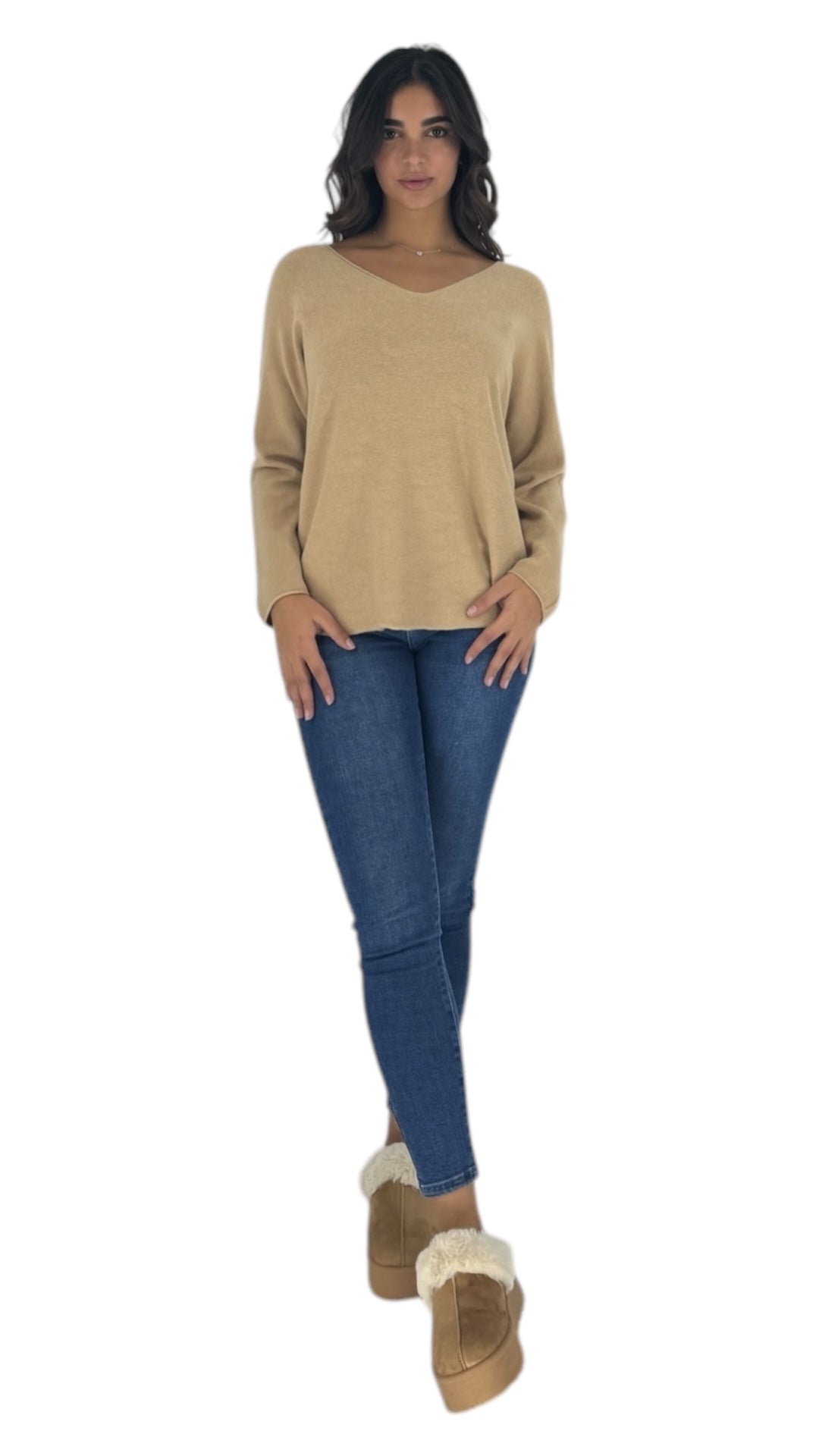 Telo camel sweater