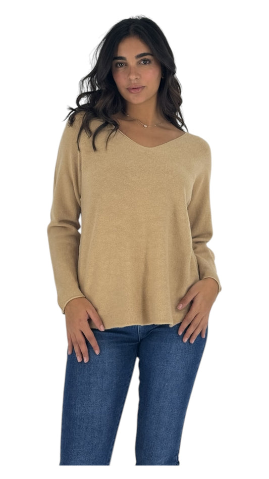 Telo camel sweater