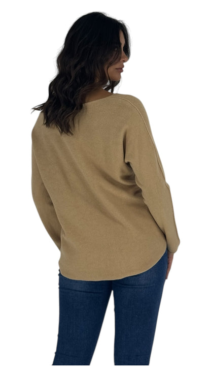 Telo camel sweater