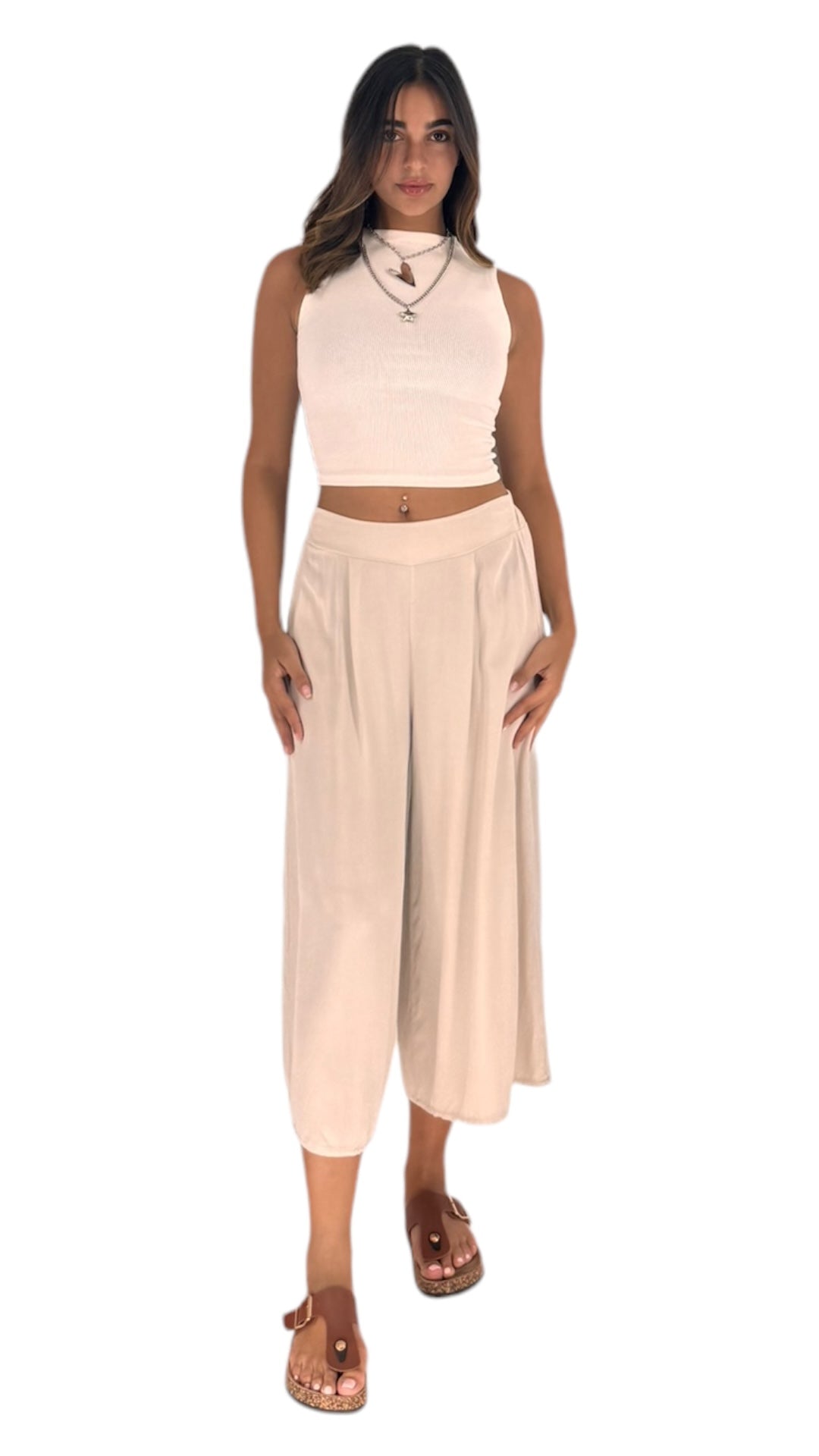 Aslan beige pant