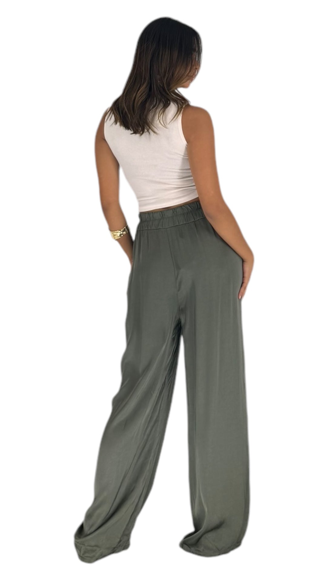 Vito olive green pant