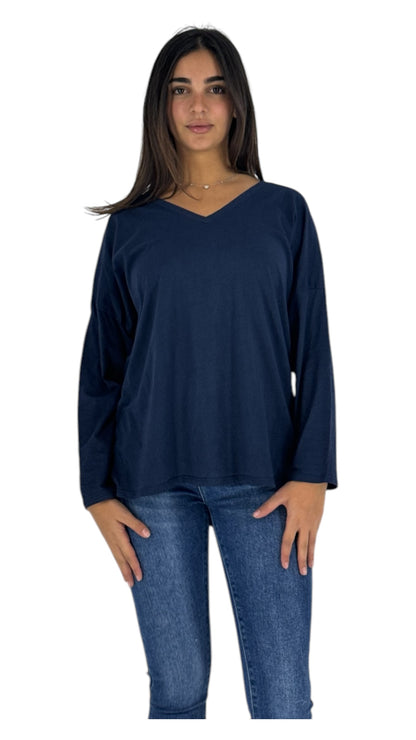 Omega navy top