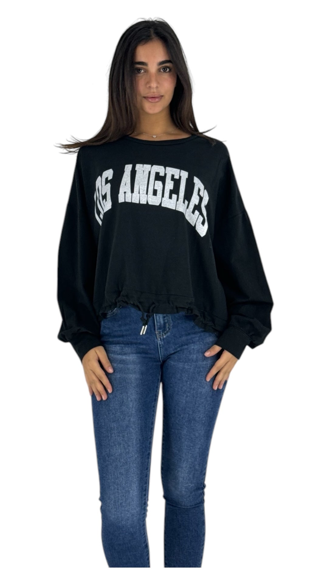 L.A. black sweatshirt