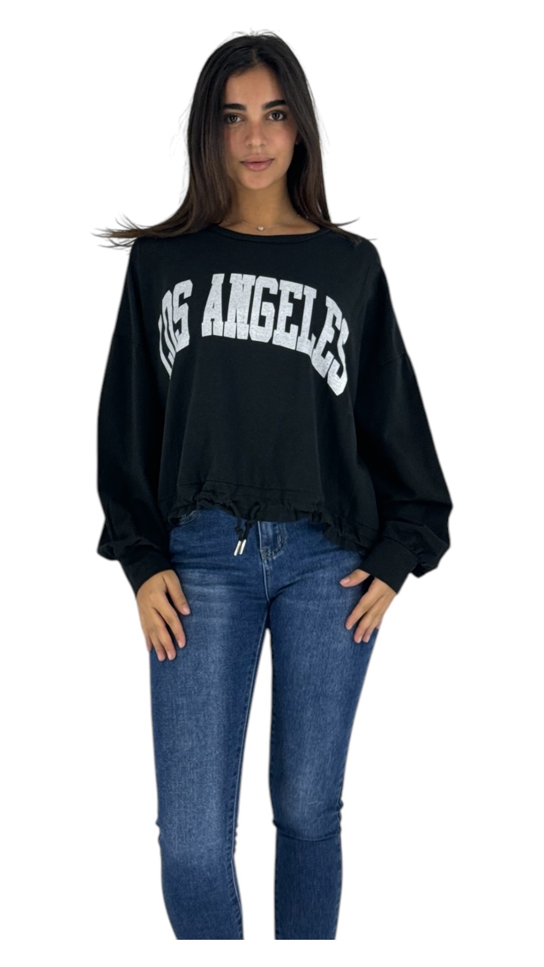 L.A. black sweatshirt