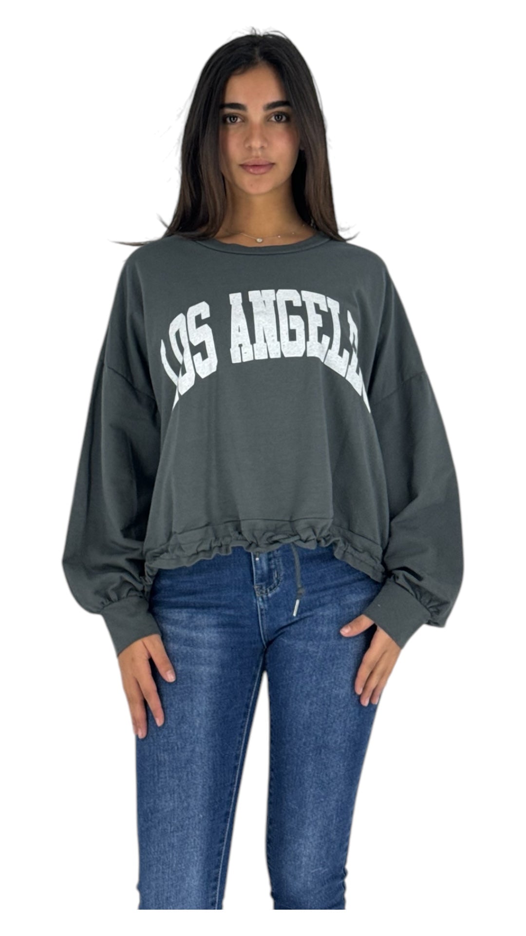 L.A. charcoal sweatshirt