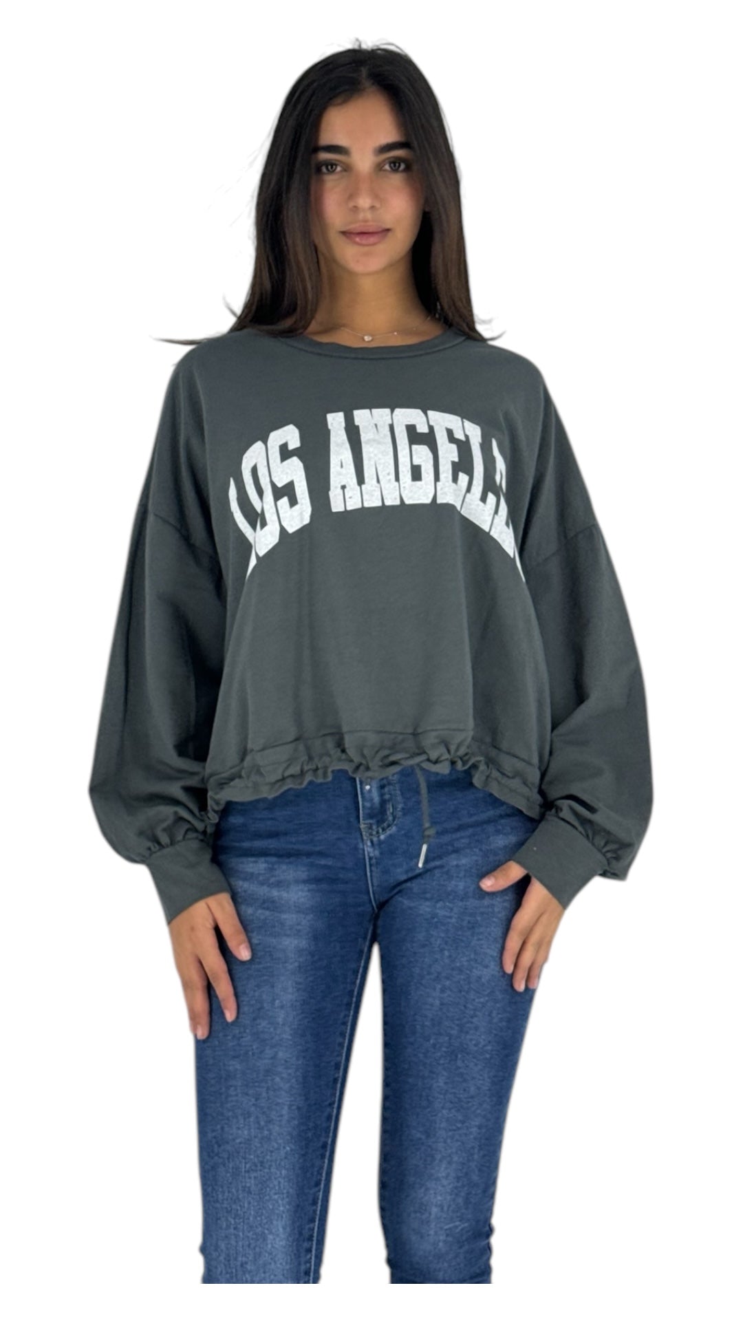 L.A. charcoal sweatshirt