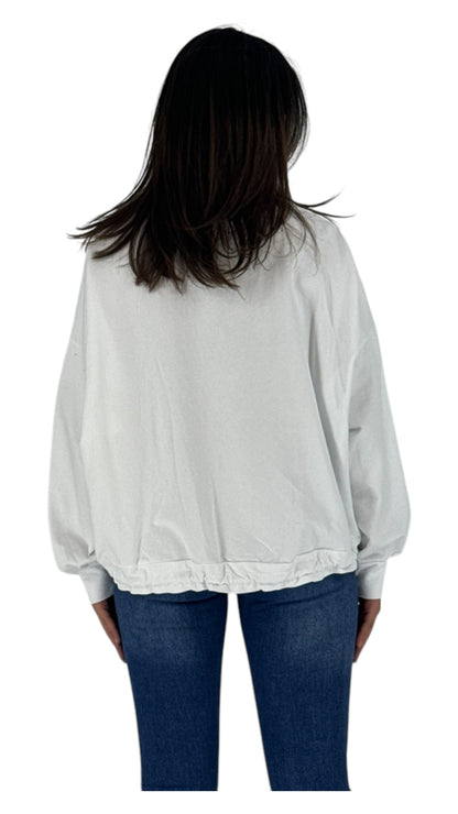 L.A. white sweatshirt