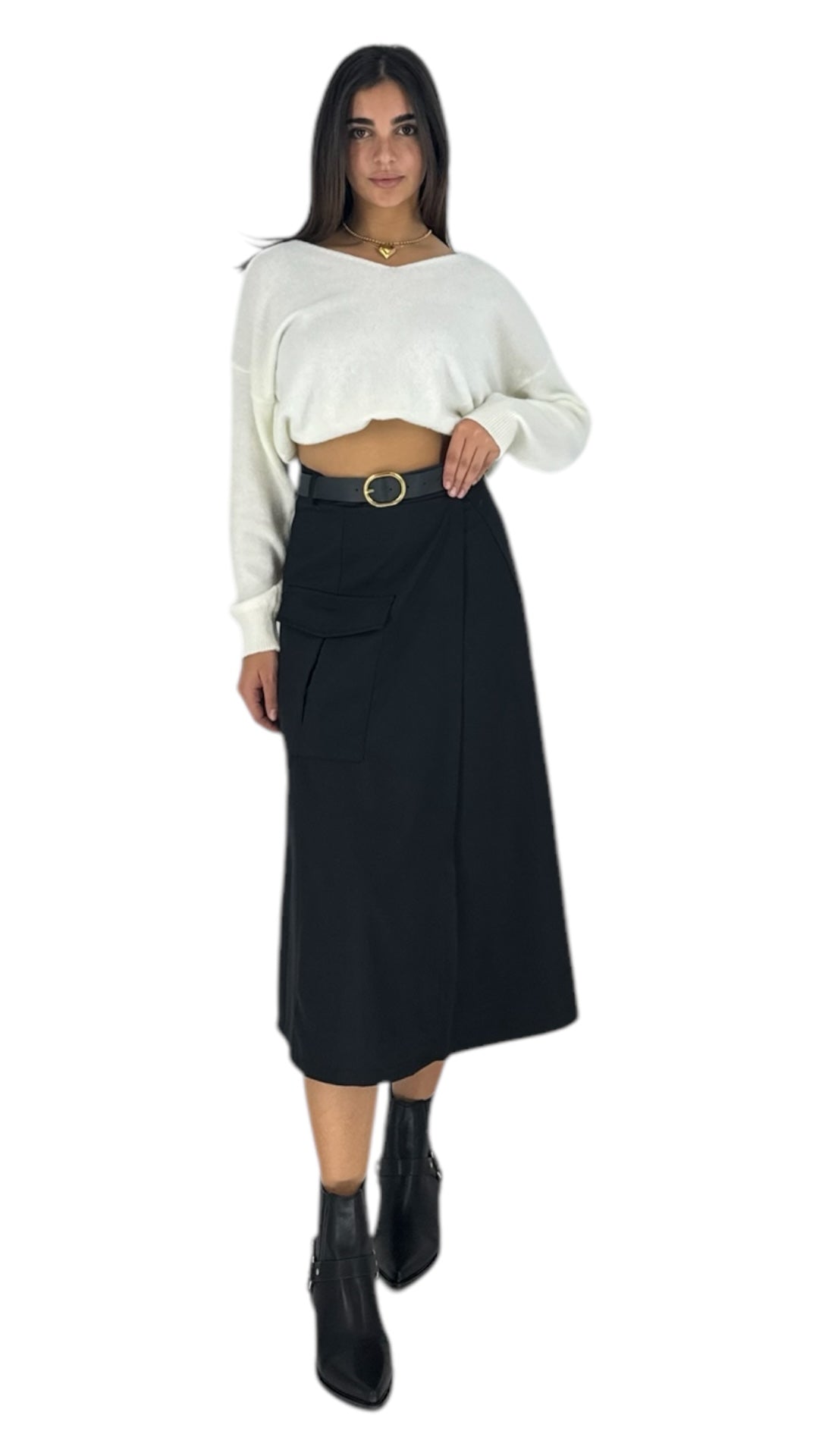 Nireta Black skirt