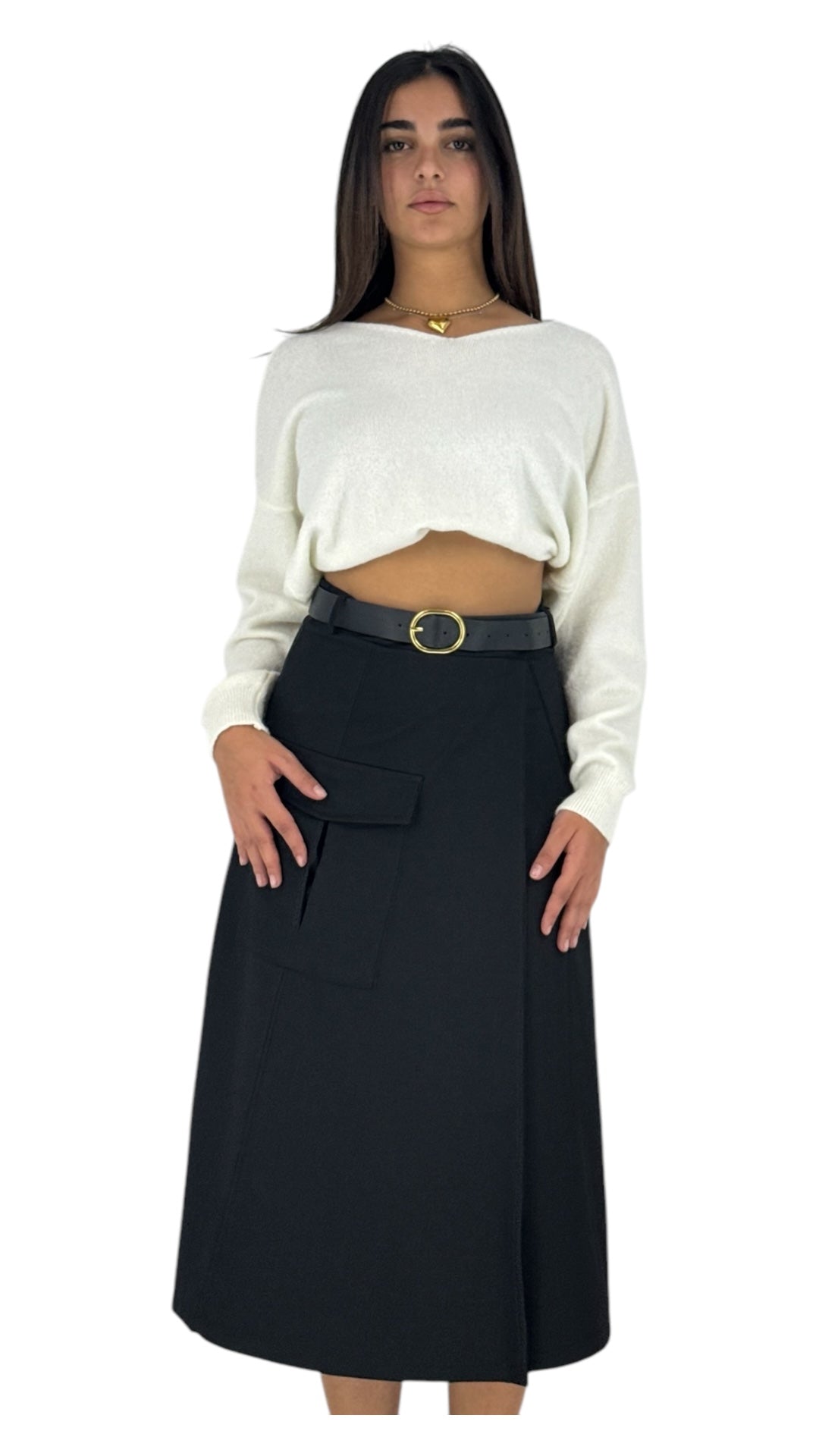 Nireta Black skirt