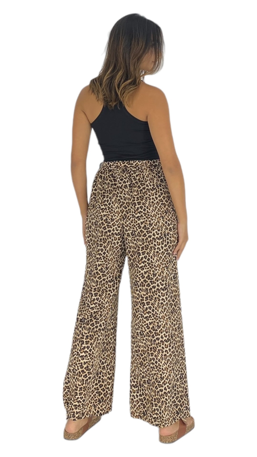 Amano leopard pant