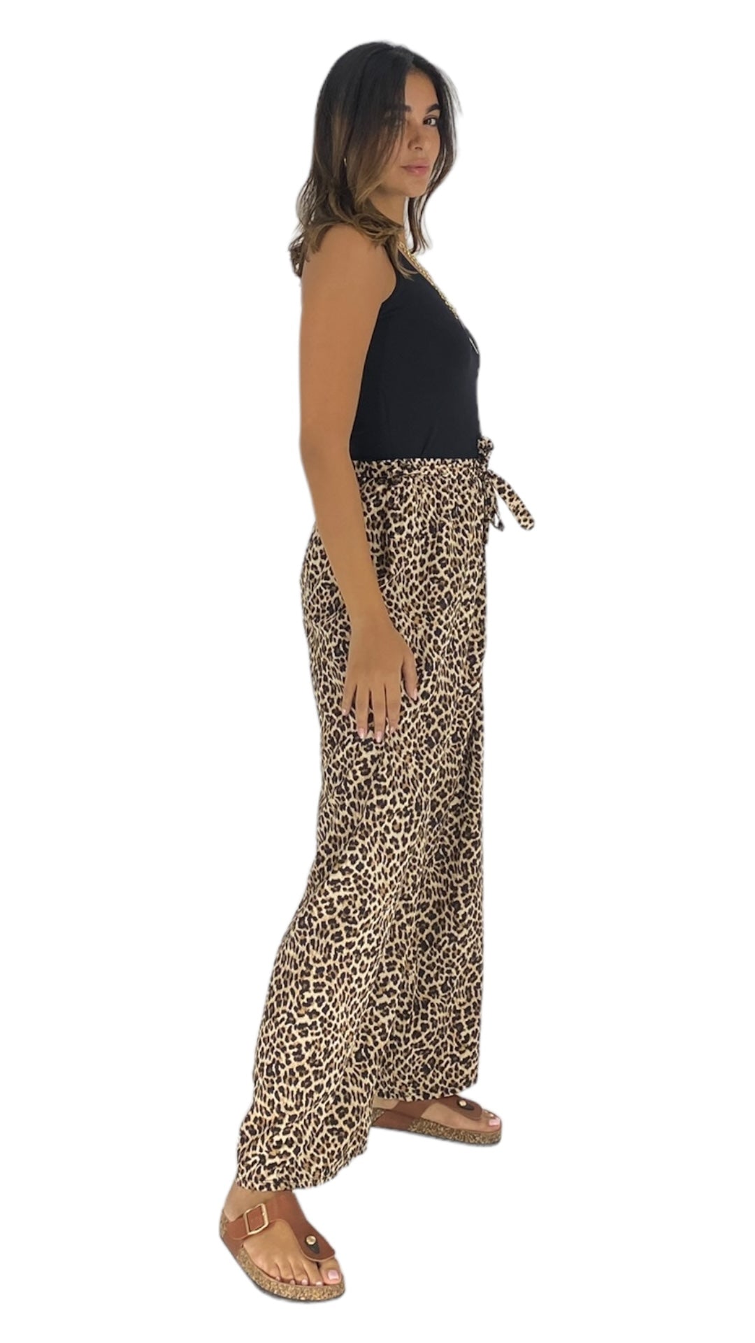 Amano leopard pant